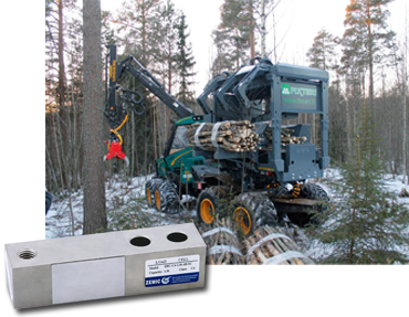 Harvesting small dimensioned wood possible with force measurement