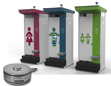 Verwendung von Wägezellen von Zemic in Nottoilette