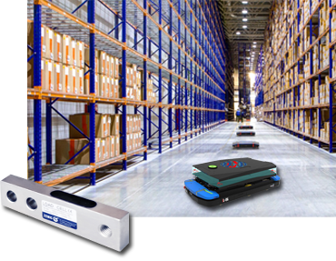 Zemic weighing sensors integrated into Autonomous Mobile Robots